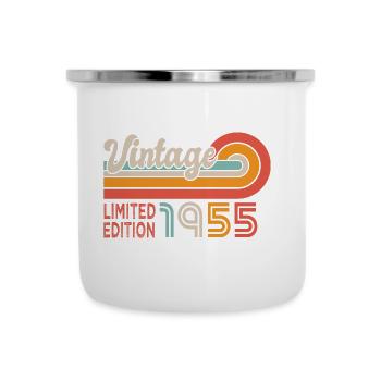 1955 Birthday Born in 1955 - Camper Mug - white - Front