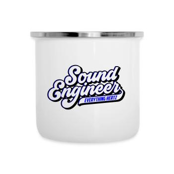 Sound Engineer Everything Hertz | Colors can be changed - Camper Mug - white - Front