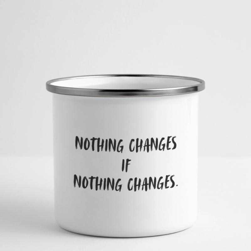 Nothing changes if nothing changes. Camper Mug
