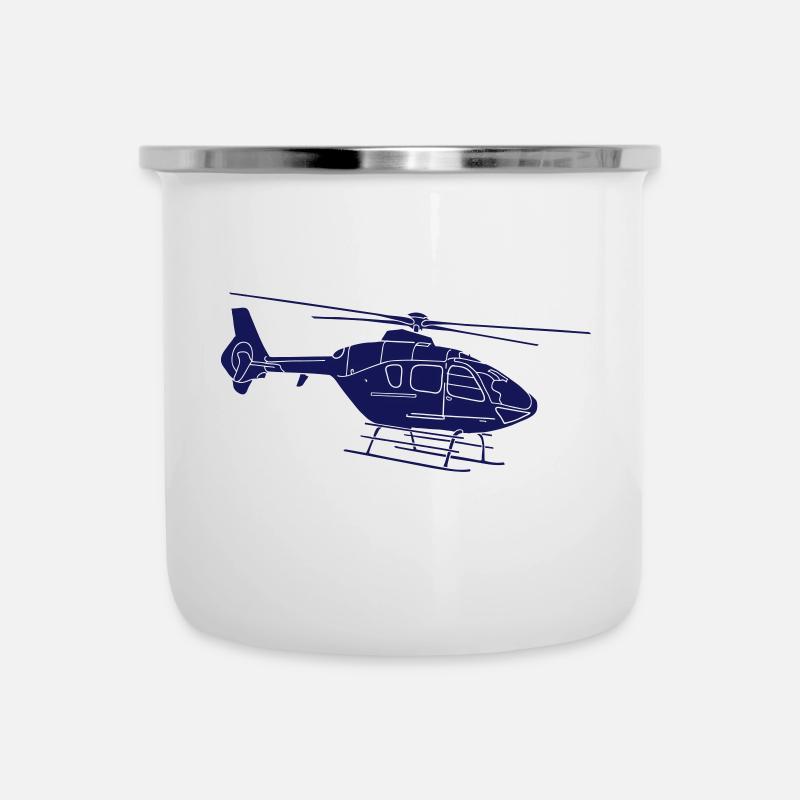 Helicopter 2 - Camper Mug - white
