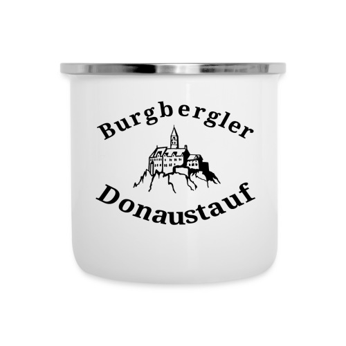 Burgbergler Donaustauf - Emaille-Tasse