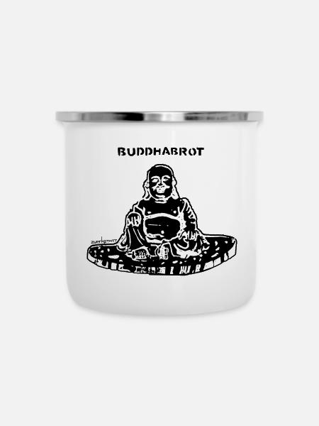 Buddhabrot - Camper Mug - white