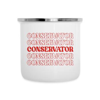 Conservator Curator Keeper Custodian Guardian - Camper Mug - white - Front