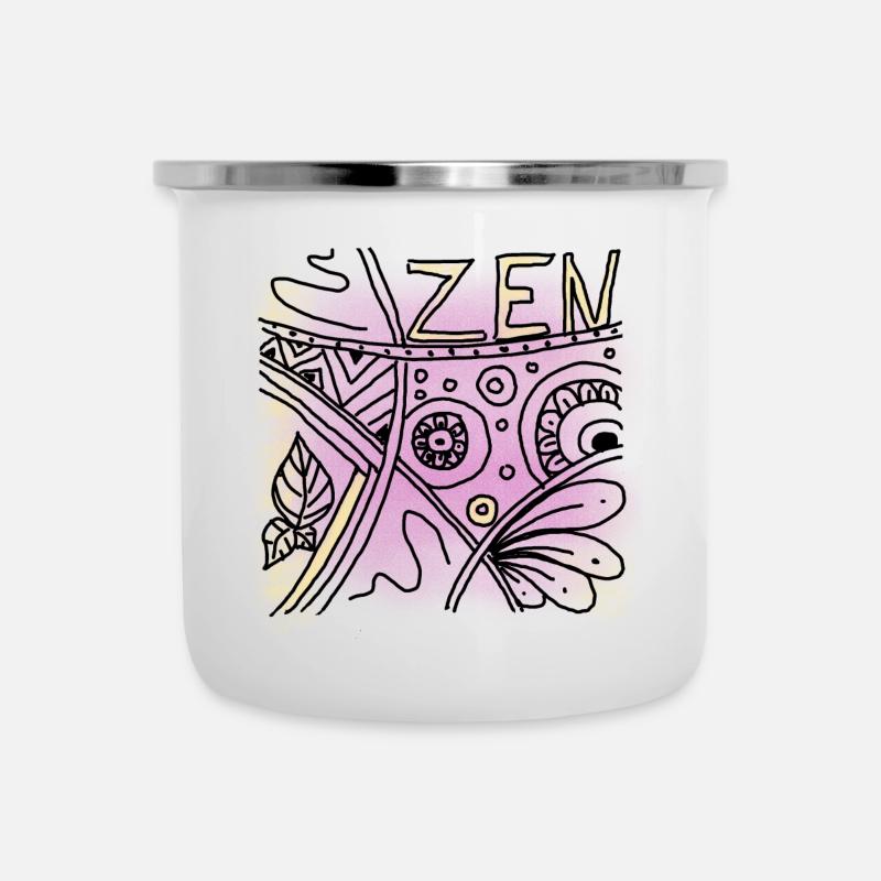 Zen - Camper Mug - white