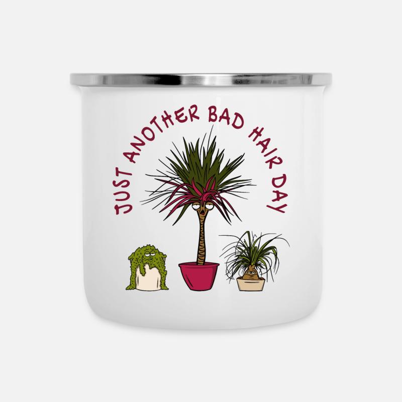 Bad Hair Day - Camper Mug - white