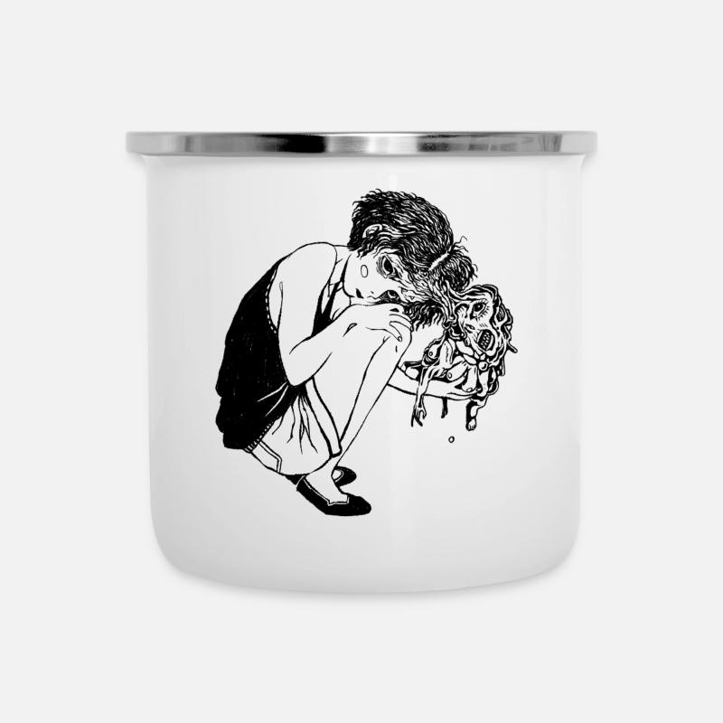 Sororité - Tasse émaillée - blanc