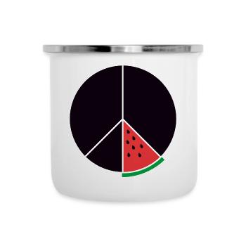 Gaza Peace - Camper Mug - white - Front