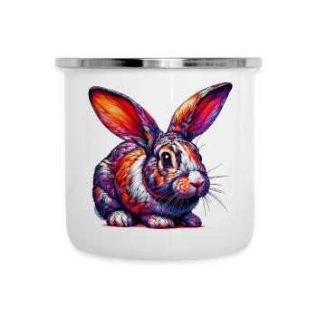 Rabbit - Camper Mug - white - Front
