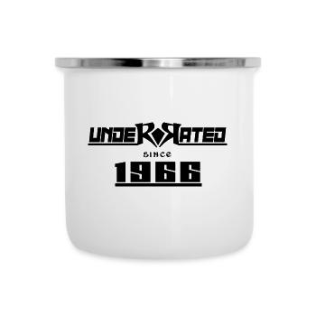 1966 Birthday 56 years 56th anniversary underrated - Camper Mug - white - Front