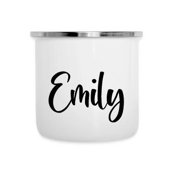 First name Emily - Camper Mug - white - Front