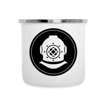 Apnea Diving Circle - Camper Mug - white - Front