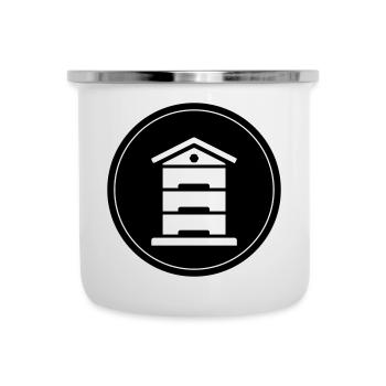 Honey beekeepers - Camper Mug - white - Front