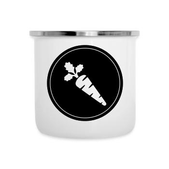 Carrot Symbol - Camper Mug - white - Front