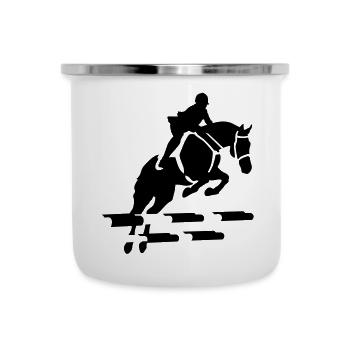 reiter - Tasse émaillée - blanc - Devant