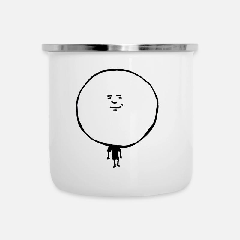 bigknopf 12 - Tasse émaillée - blanc