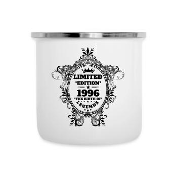1996 - Emaille-Tasse - Weiß - Vorne