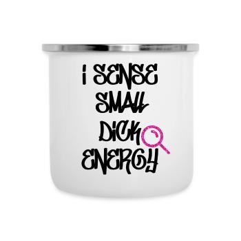 Small dick energy - Black - Camper Mug - white - Front