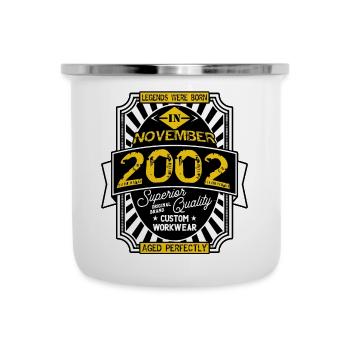 2002 NOVEMBER - Camper Mug - white - Front