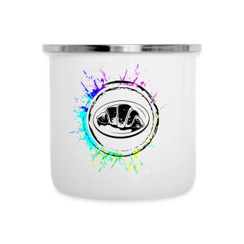 Croissant Symbol - Camper Mug - white - Front