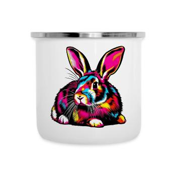 Rabbit - Camper Mug - white - Front