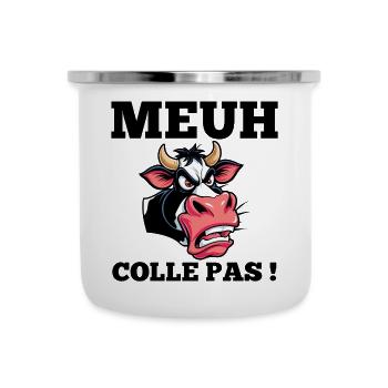 auto, fahren, fahren - Emaille-Tasse - Weiß - Vorne