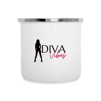 Diva Vibes - Mindset Articles - Camper Mug - white - Front