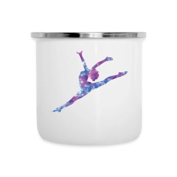 do gymnastics - Camper Mug - white - Front