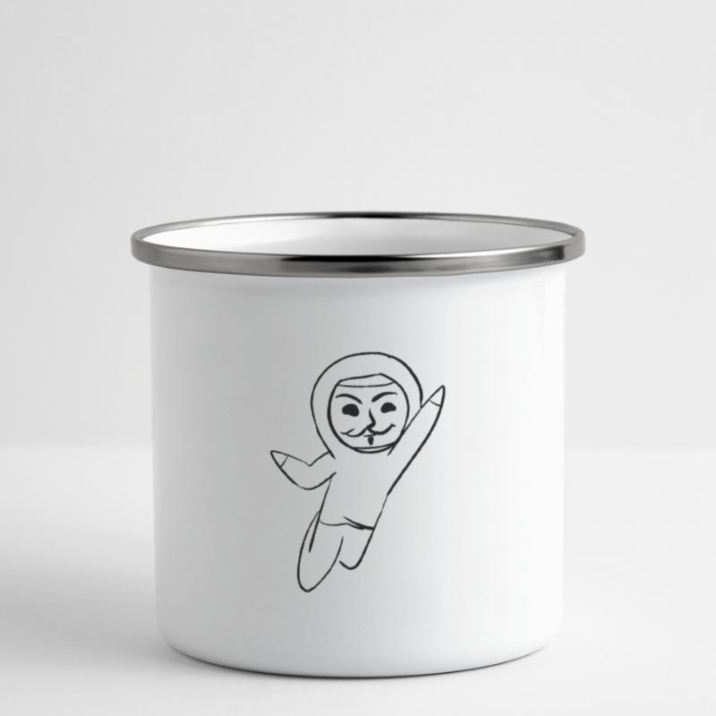 anonymous anonymous hacker mask hack programmer Camper Mug