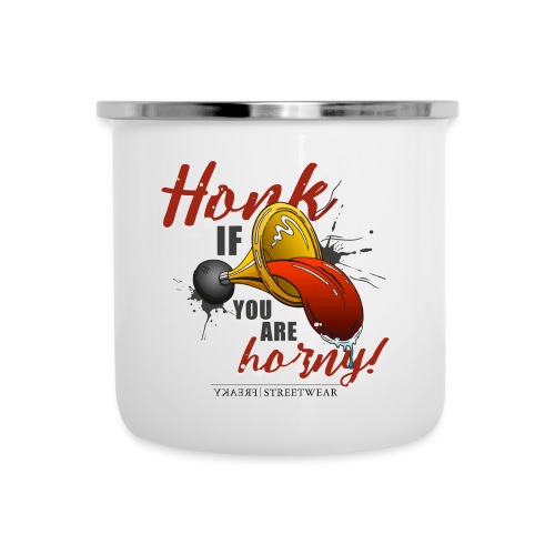 Honk if you are horny - Emaille-Tasse