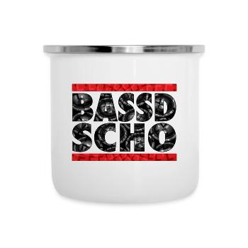 Passt schon Bassd scho Bayern Brass Bayrisch Bayer - Emaille-Tasse - Weiß - Vorne