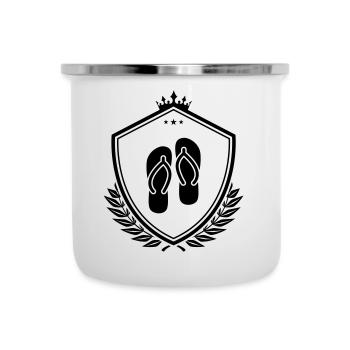 Flip-flops icon - Camper Mug - white - Front