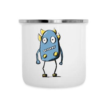Little Namo - Emaille-Tasse - Weiß - Vorne