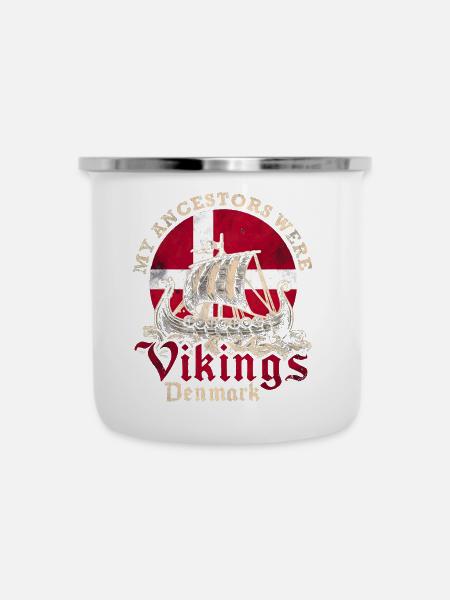 23F 0230 bk - Emaille-Tasse - Weiß