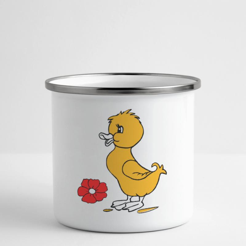Easter chicks Happy Easter Camper Mug