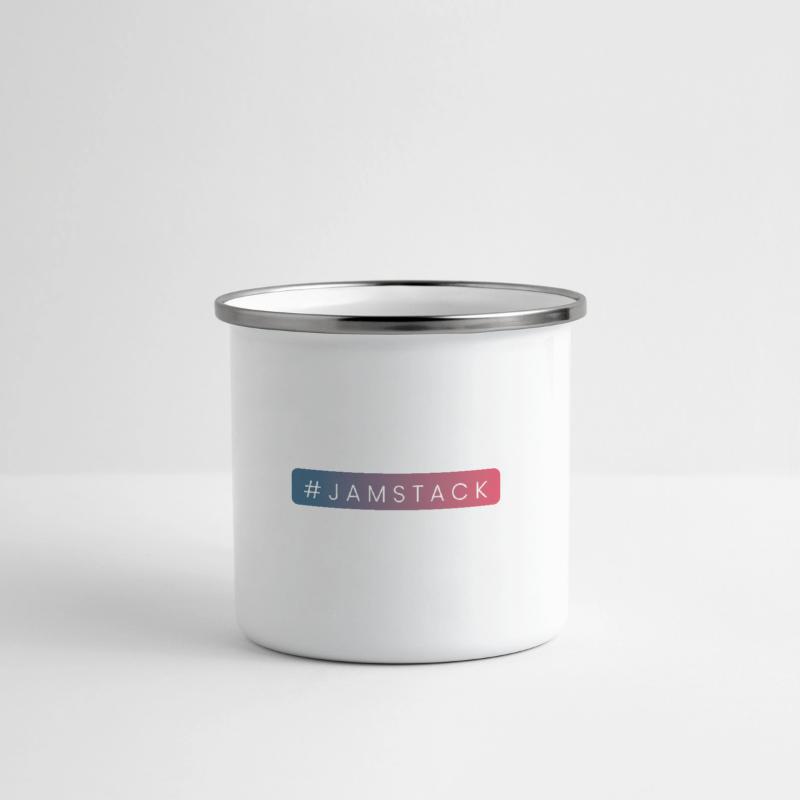 Emaille-Tasse