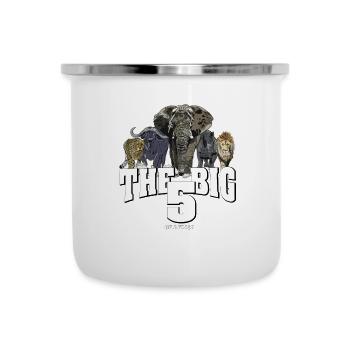 THE BIG 5 of Africa - Camper Mug - white - Front