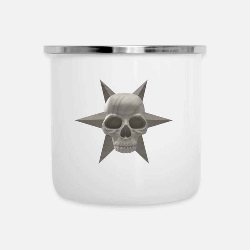 SKULLSTAR - Camper Mug - white