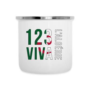 123 VIVA L'ALGERIE - Camper Mug - white - Front