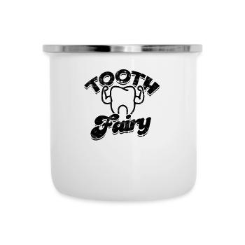 Dentiste dentaire Tooth Fairy - Dentaires - Tasse émaillée - blanc - Devant