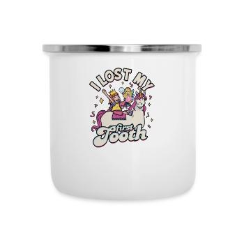 J’ai perdu ma première dent - dents de sagesse - Tasse émaillée - blanc - Devant