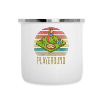 Kids Playground Fun Time Play Party - Camper Mug - white - Front