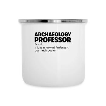 Archaeology Professor - Camper Mug - white - Front