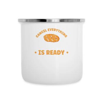 Bread Baking Gift Bakery Quote Baker - Camper Mug - white - Front