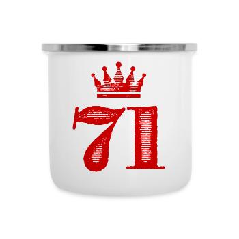 71 Number crown - Camper Mug - white - Front
