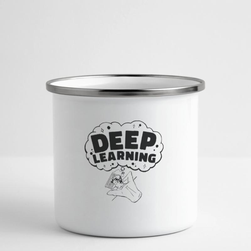 Deep Learning Computer Science Technology Robotics Emaille-Tasse