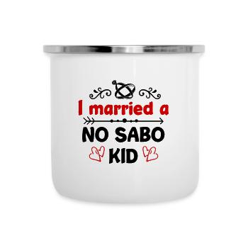 No Sabo Kid Hispanique américano-mexicain - Tasse émaillée - blanc - Devant