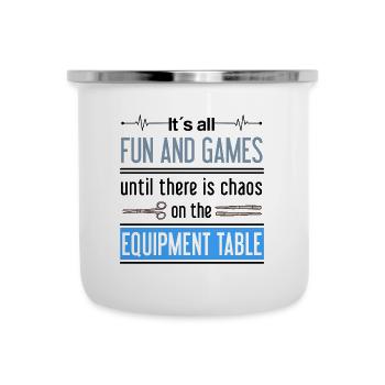 Scrub Tech Surgical Technician Surgical Technologist - Camper Mug - white - Front