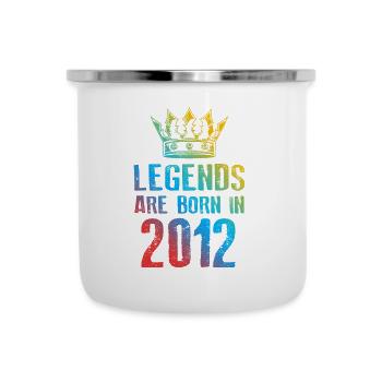2012 legends born in - Camper Mug - white - Front