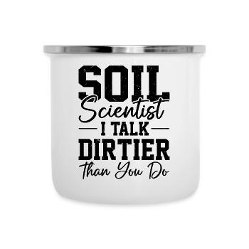 Soil Scientist Pedology - Camper Mug - white - Front