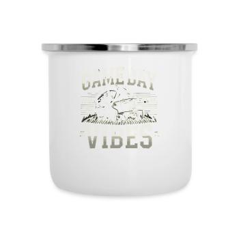 Game Day Vibes Soccer Design - Camper Mug - white - Front